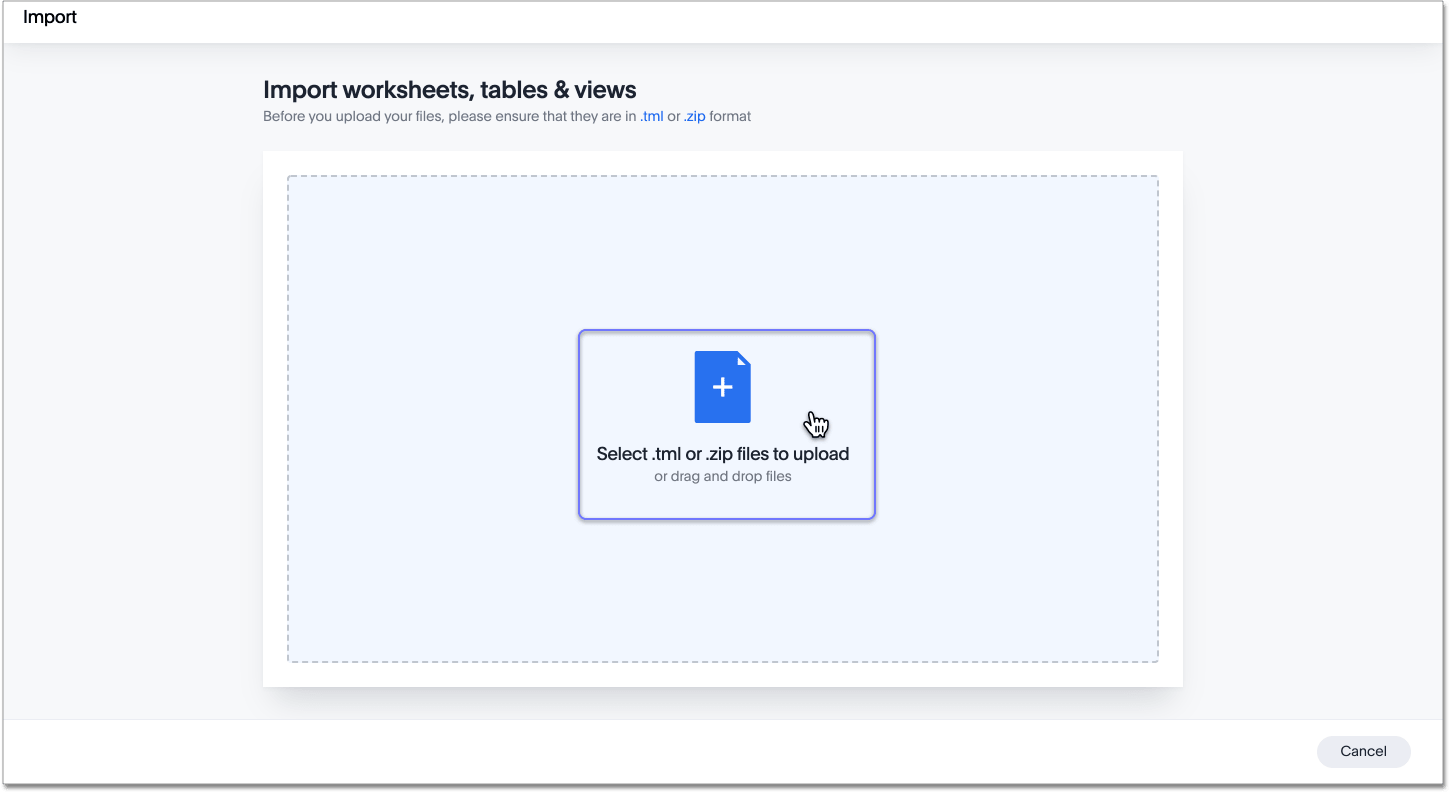 Find the Worksheet TML file