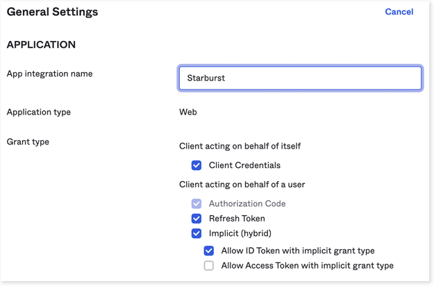 Select Authorization Code and Refresh Token