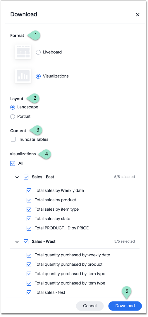 PDF export as Visualizations