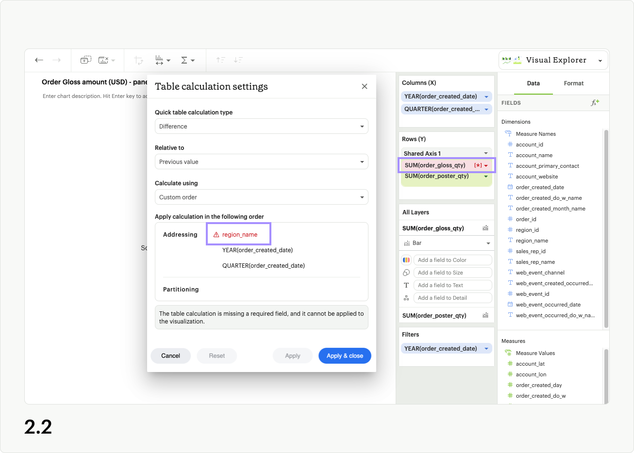 Table calc settings 2.2