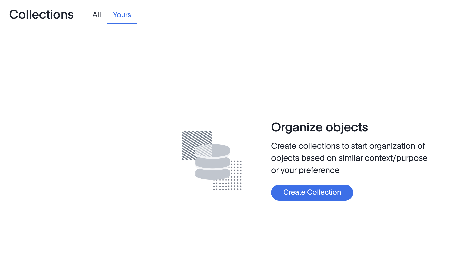 Zero State of a Collection
