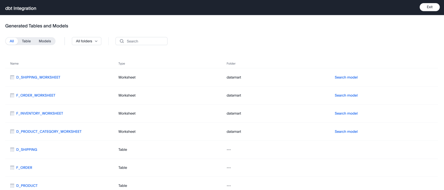 dbt integration step 4