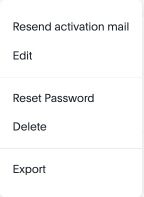 admin2 org user menu