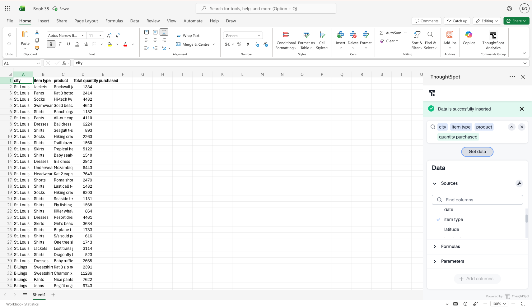 Click on Choose sources for selecting the relevant Model