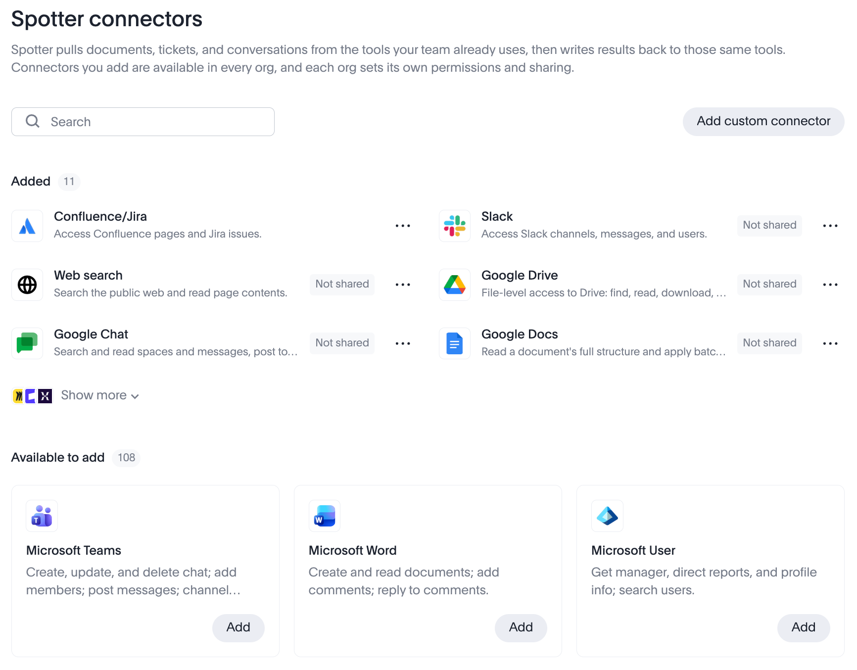 connector marketplace