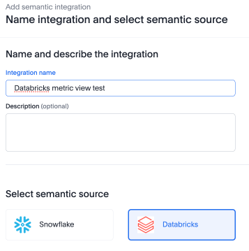 Select Databricks