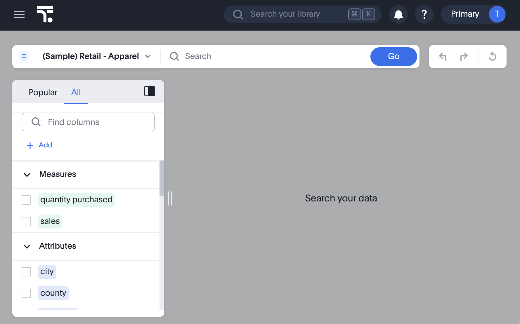 onboard user experience search data