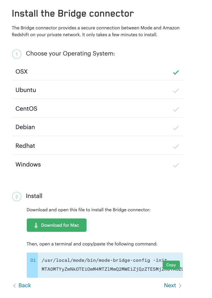 Choose your OS