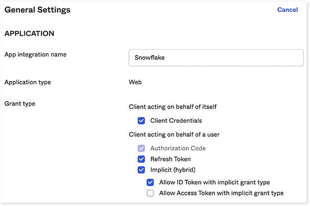 Select both Authorization Code and Refresh Token