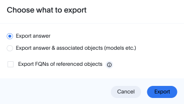 Export tml