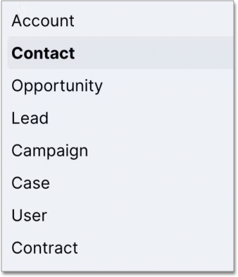 View fields in Object