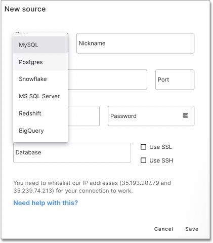 SQL connection properties