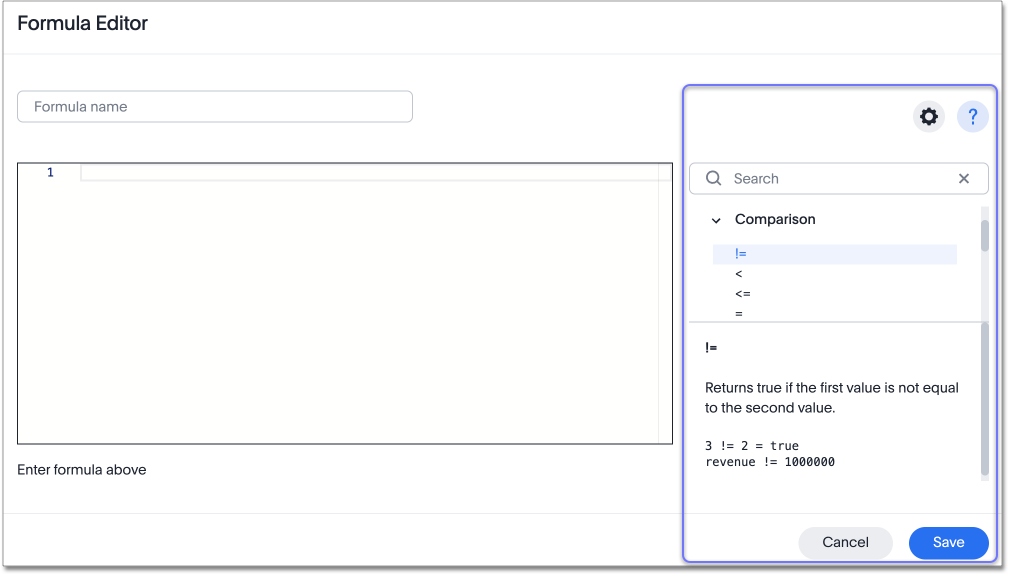 Formula Assistant