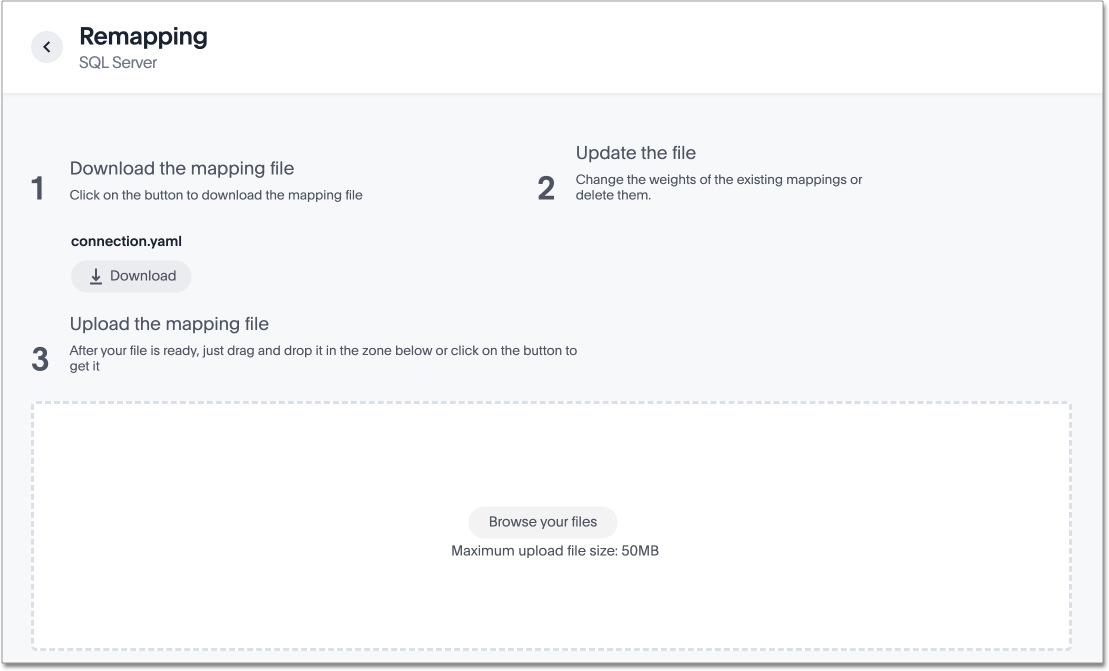 Download the source mapping file